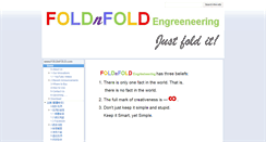 Desktop Screenshot of foldnfold.com