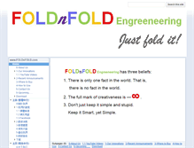 Tablet Screenshot of foldnfold.com